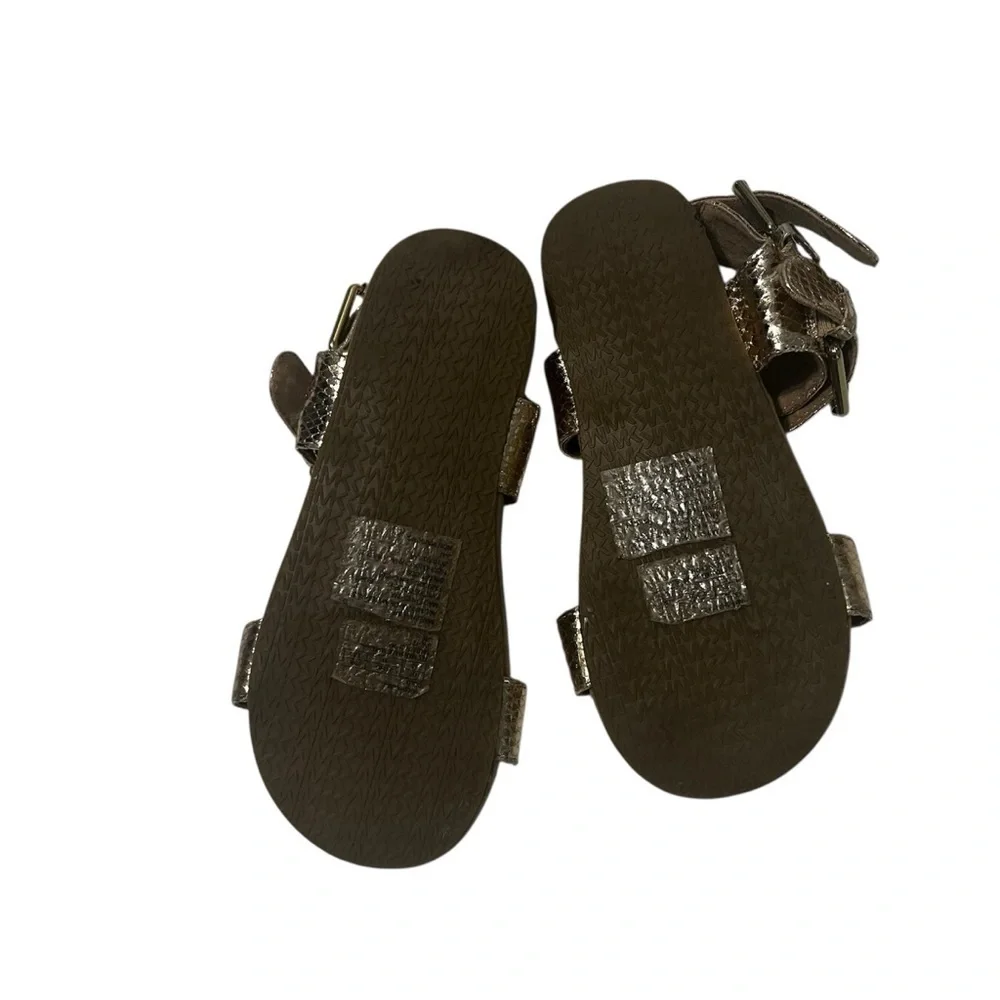 Michael Kors Gold Kids Sandals